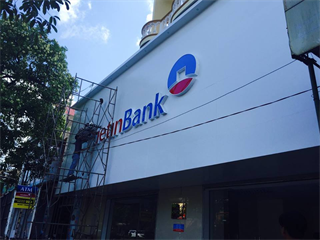Thi công dự án Showroom Ngân hàng Viettin Bank Chi nhánh Bắc Lý - Đồng Hới - Quảng Bình